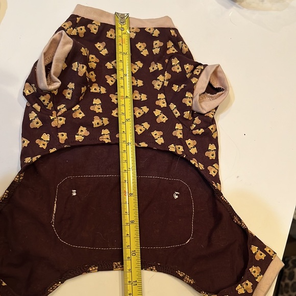 Fox covered Pajamas for Dog or Cat. Size Small. Never Worn, Like New! - Picture 3 of 5